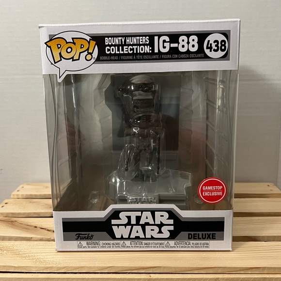 Funko Pop! Deluxe Star Wars Bounty Hunters Collection IG-88 438